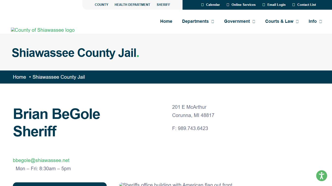 Shiawassee County Jail – Shiawassee County